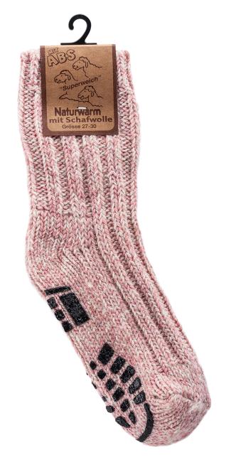 3 Paar TippTexx 24 Kinder ABS-Norwegersocken Stoppersocken